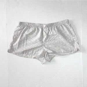 Xhilaration Floral Sleep Boxers Shorts - L - Gray